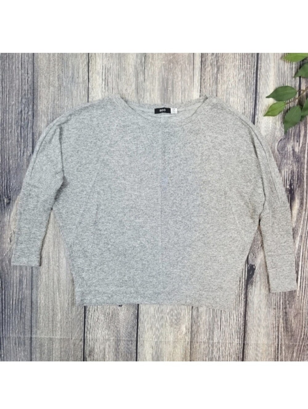 BDG Gray Boxy Top